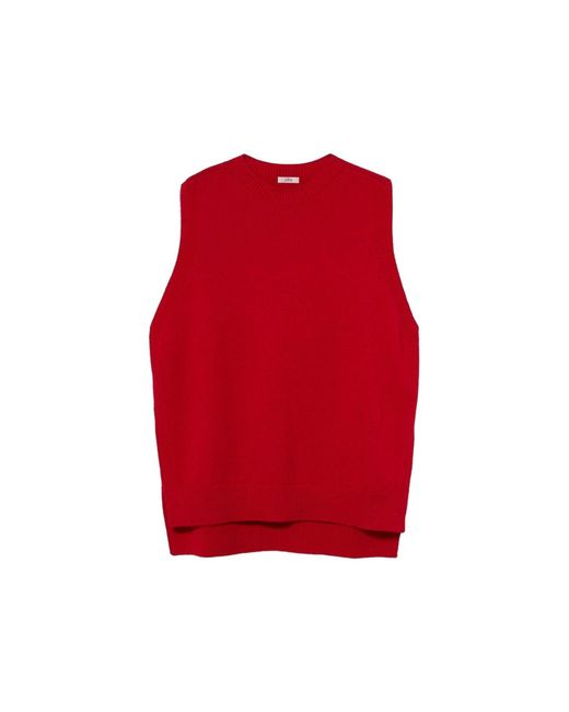 Oltre Red Pullover