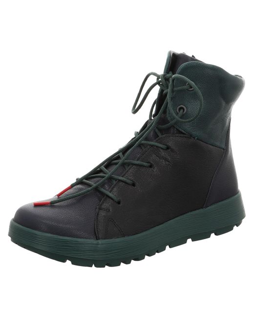 Think! Black Schnürstiefelette Comoda