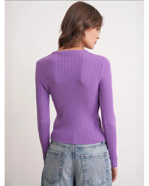 MixRay Purple Pullover