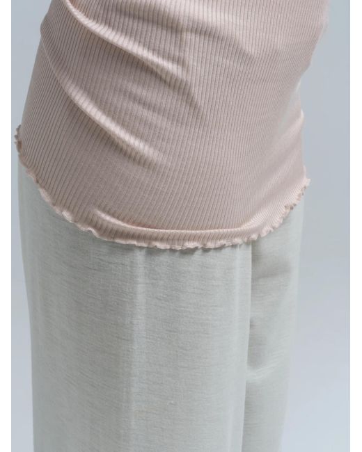 Seamless Basic Natural Top Silky Daze