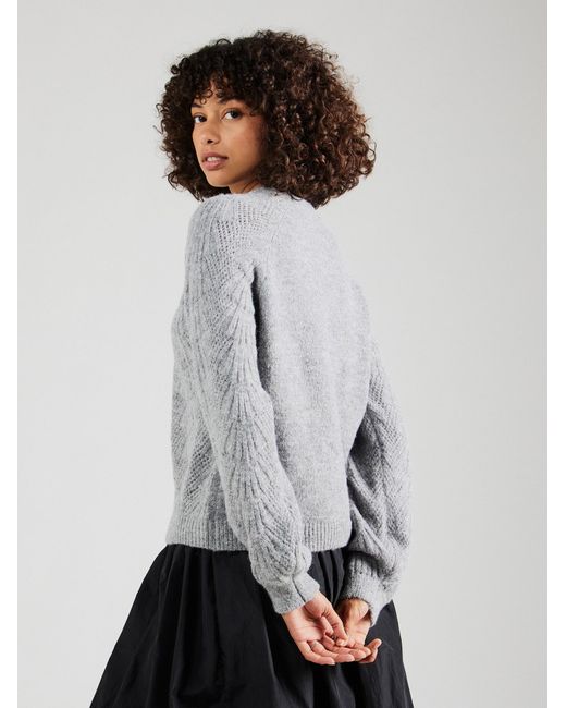 Object Gray Pullover Flora