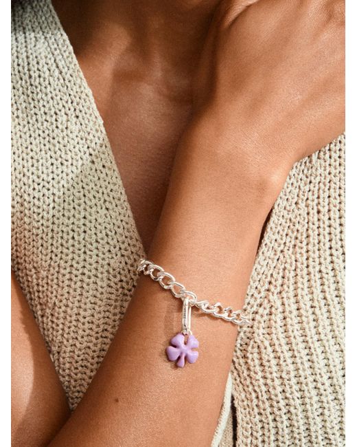Pilgrim Pink Anhänger Clover
