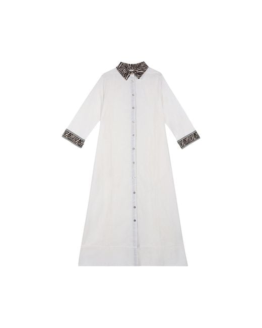 Lola Casademunt White Shirt-Kleid