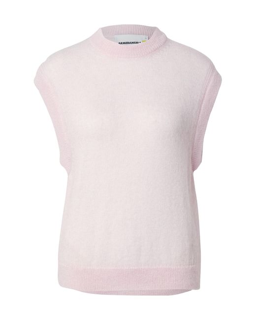 ARMEDANGELS Pink Pullunder