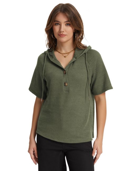 MEETWEE Green Pullover Tops