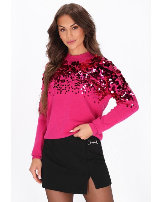 faina Pink Pullover