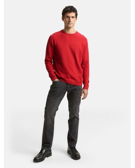 Tom Tailor Pullover in Red für Herren