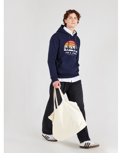 Jack & Jones Sweatshirt Jjexplorer in Blue für Herren