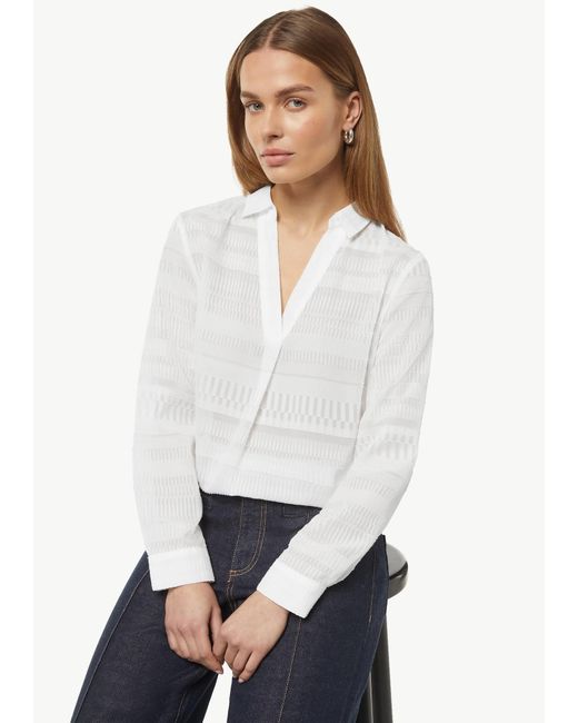 Comma, White Bluse
