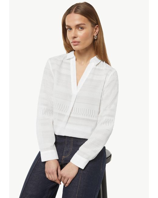 Comma, White Bluse