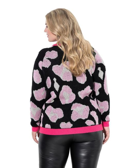 MIAMODA Pink Pullover