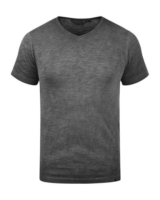 Solid T-Shirt Conley in Black für Herren
