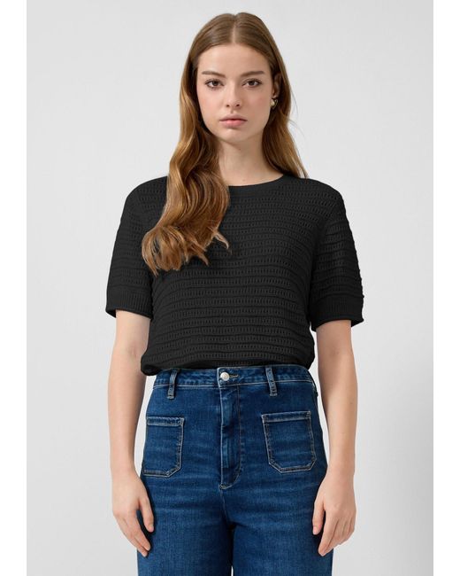 QS Black Strickpullover