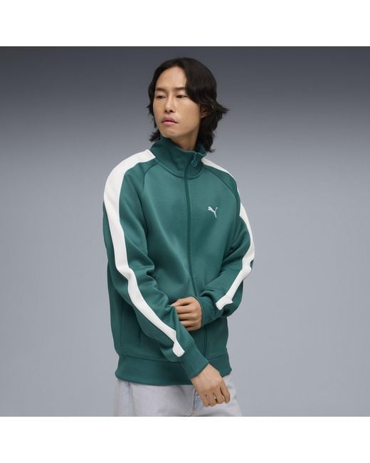 PUMA Trainingsjacke T7 Always On in Green für Herren