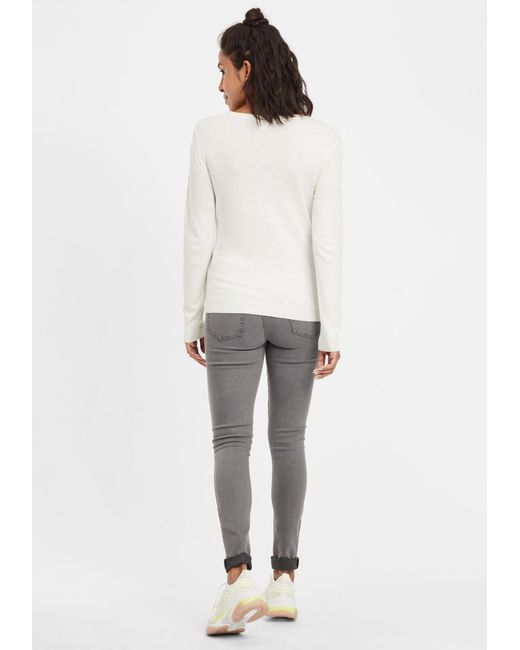 Oxmo White Strickpullover 'edda'