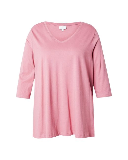 Only Carmakoma Pink Shirt 'Carbonnie'