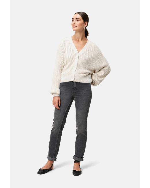Zero White Strickjacke