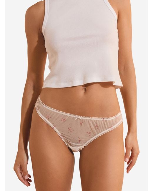 Etam White String Nora