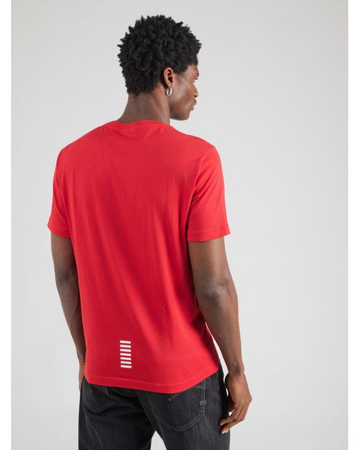 EA7 T-Shirt in Red für Herren