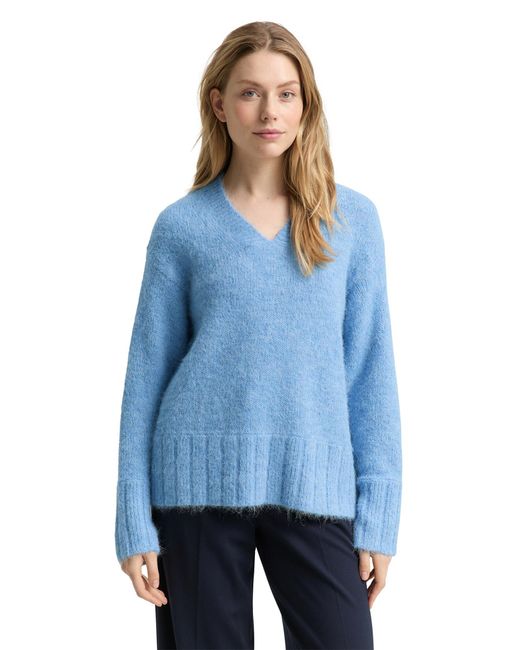 Tom Tailor Blue Pullover