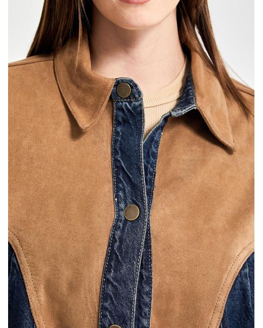 its basic Blue Its Basic Oversizeshirt Oversized Denim Shirt