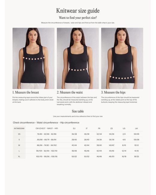 Intimissimi Black Unterkleid