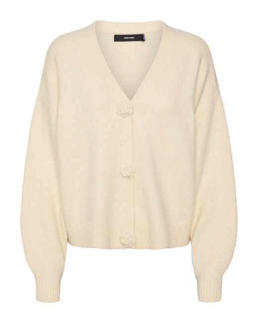 Vero Moda Natural Strickjacke 'Vmcecily'