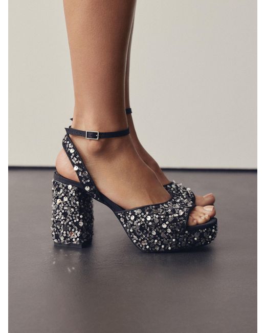 Next Black Riemensandale Forever Comfort