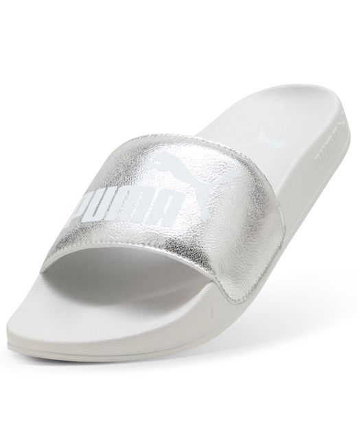 PUMA White Pantolette Leadcat 2.0