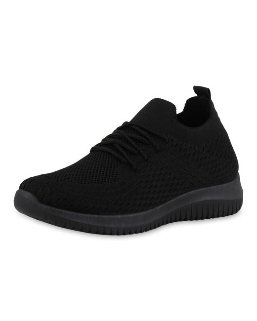 VAN HILL Black Slip On 'Angela'