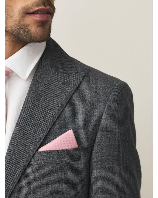 Next Einstecktuch in Pink für Herren