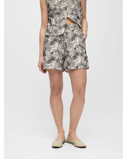 Object White Shorts Objkerry