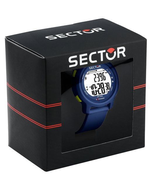 Sector Digitaluhr in Blue für Herren
