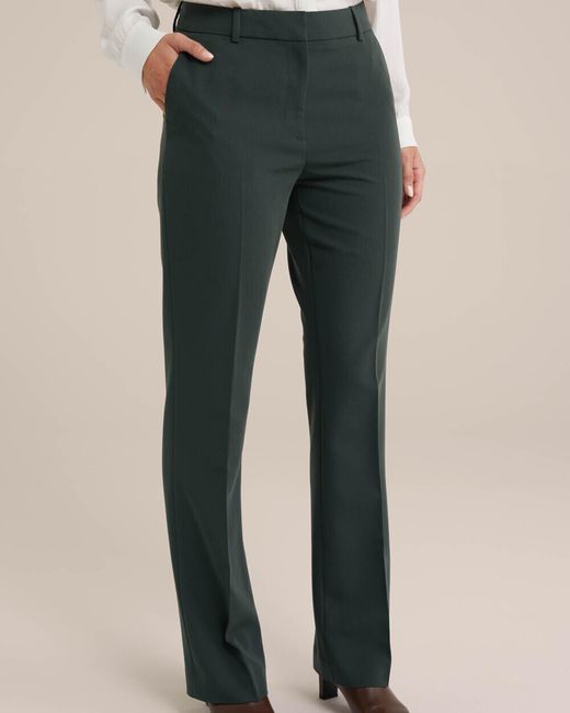 WE Fashion Gray Bügelfaltenhose