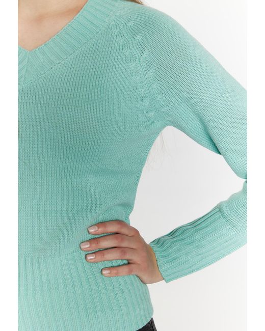 myMo Blue Pullover Blonda
