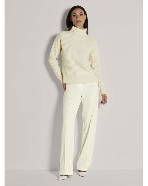 Madeleine White Strickpullover