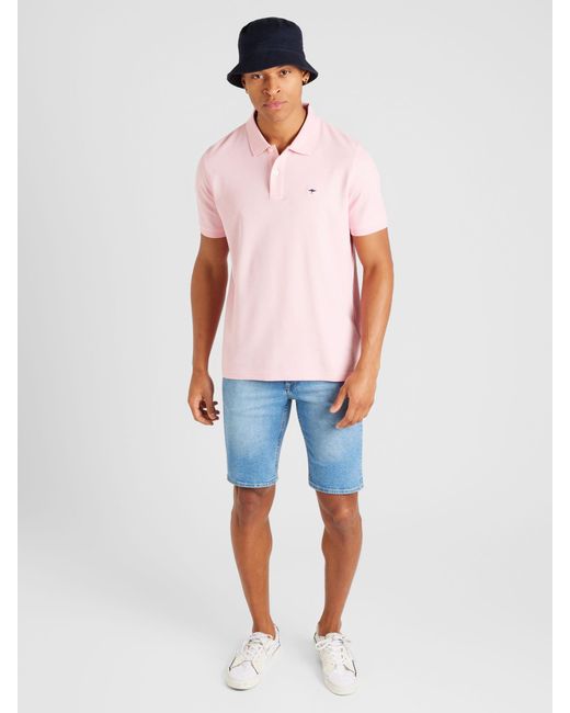 Fynch-Hatton Poloshirt in Pink für Herren