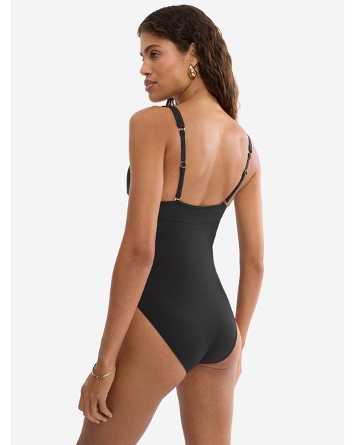 Triumph Black Badeanzug Label Summer Tropics