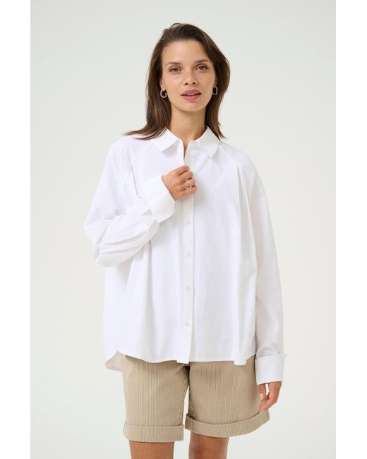 Kaffe White Bluse 'Haily'