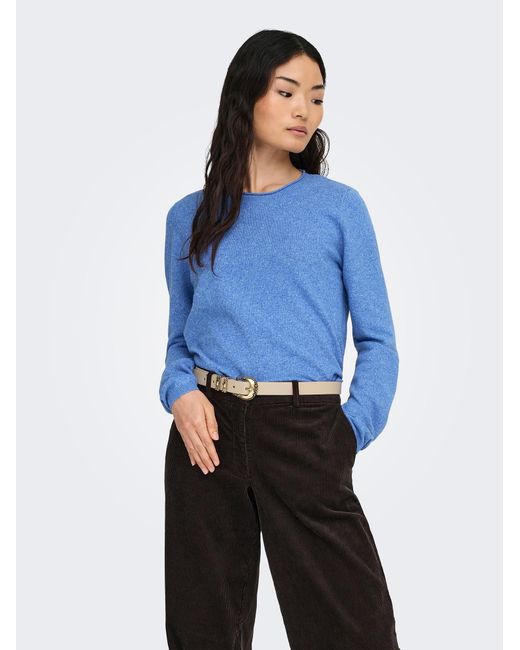 ONLY Blue Pullover Onlloyal