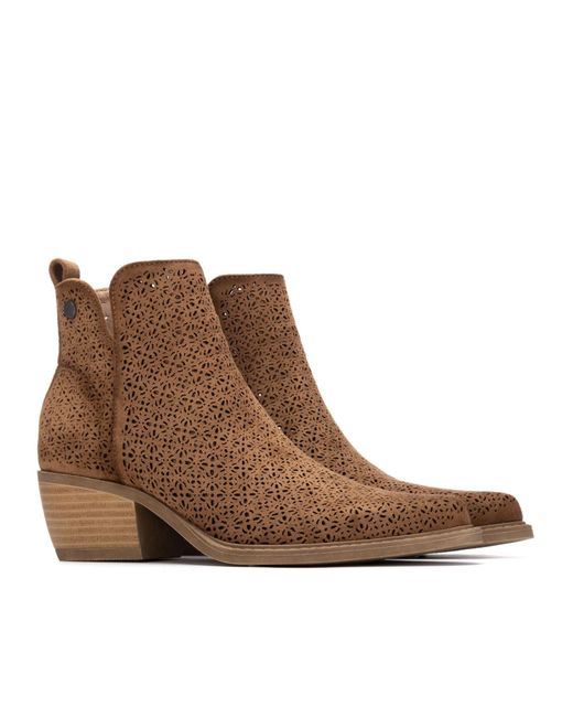 Refresh Brown Stiefelette