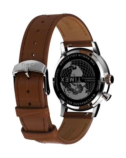 Timex Uhr Marlin Moon Phase in Green für Herren
