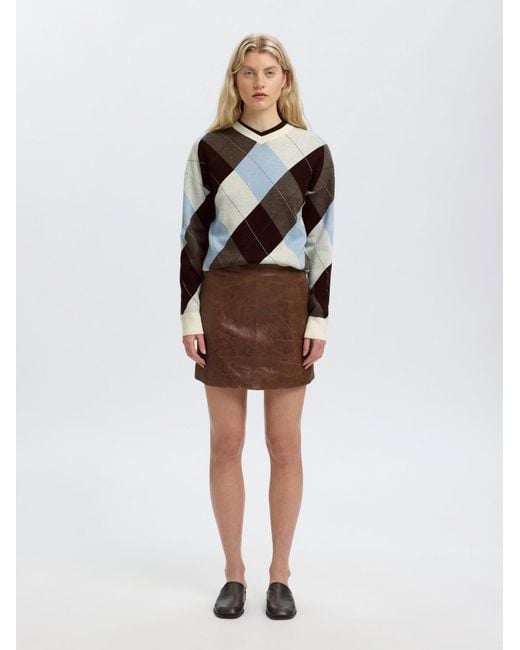 SELECTED Natural Pullover Slwthea