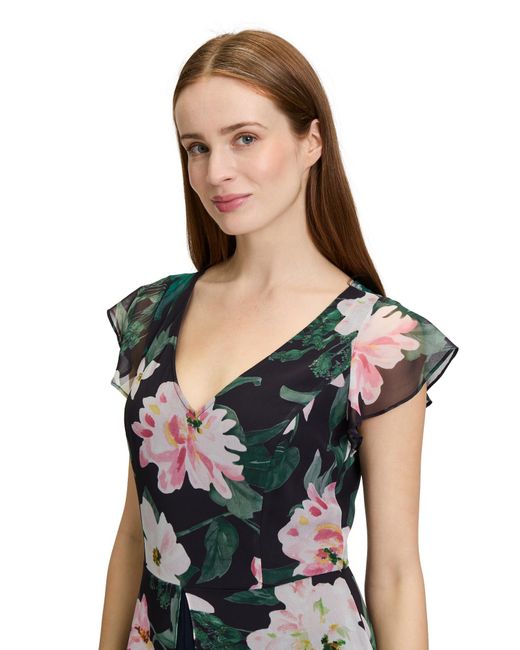 Vera Mont Black Jumpsuit Kurzarm