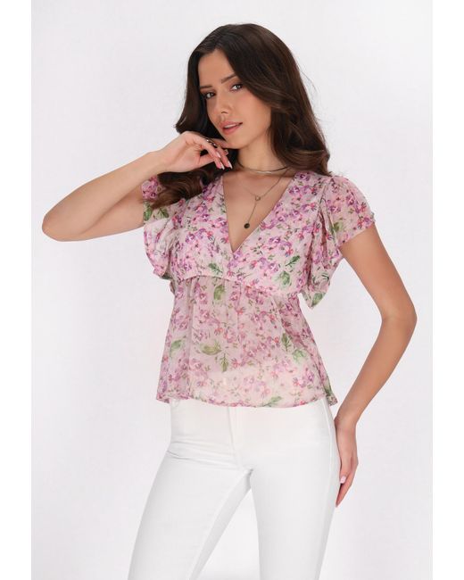 faina Pink Bluse