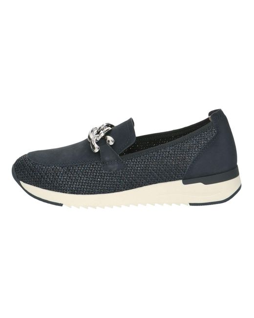 Caprice Blue Slipper