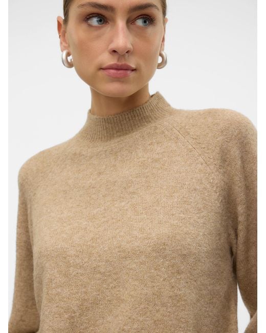 Vero Moda Natural Pullover Vmleaf