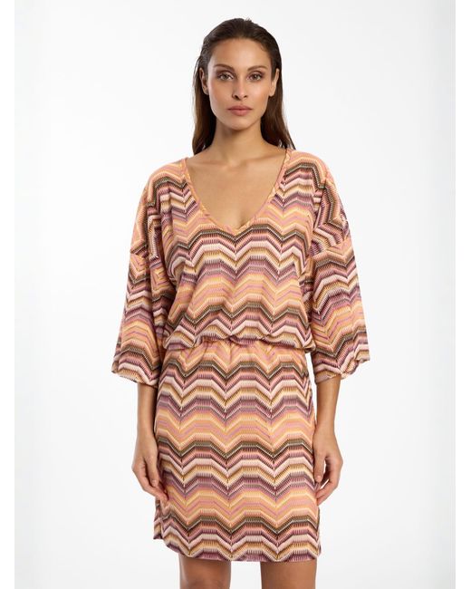 Ana Alcazar Pink Strickkleid