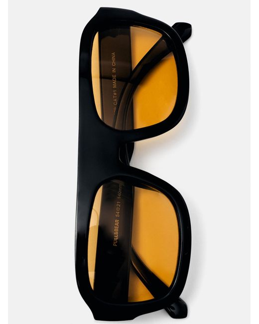 Pull&Bear Sonnenbrille in Black für Herren