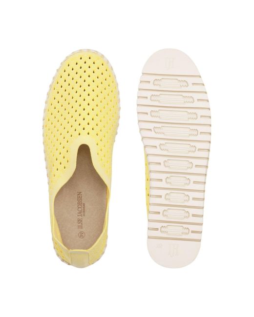 Ilse Jacobsen Yellow Sneaker 'Tulip3275'